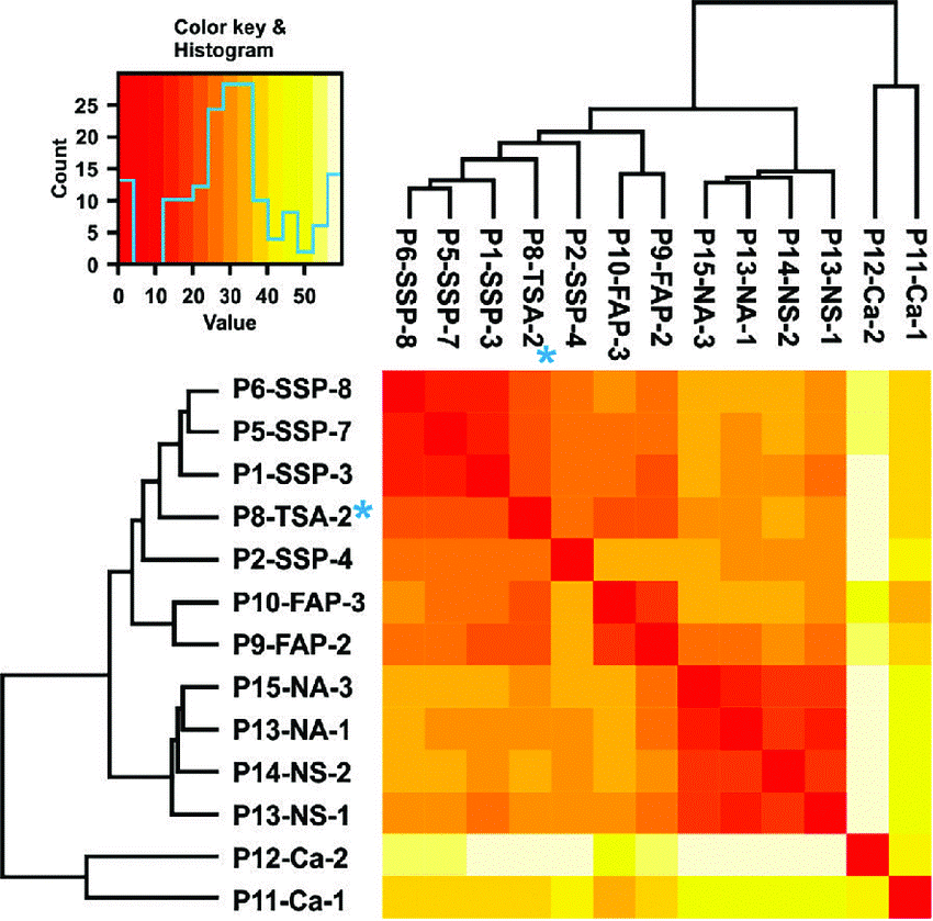 Fig 1. Gene expression profiling of colon samples. (S Dehghanizadeh, et al., 2018)