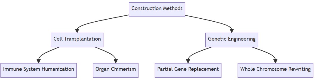 Fig.3 Classifying humanized mouse model creation.
