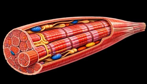 Fig.1 Skeletal Muscle Cell. (Creative Biolabs AI)