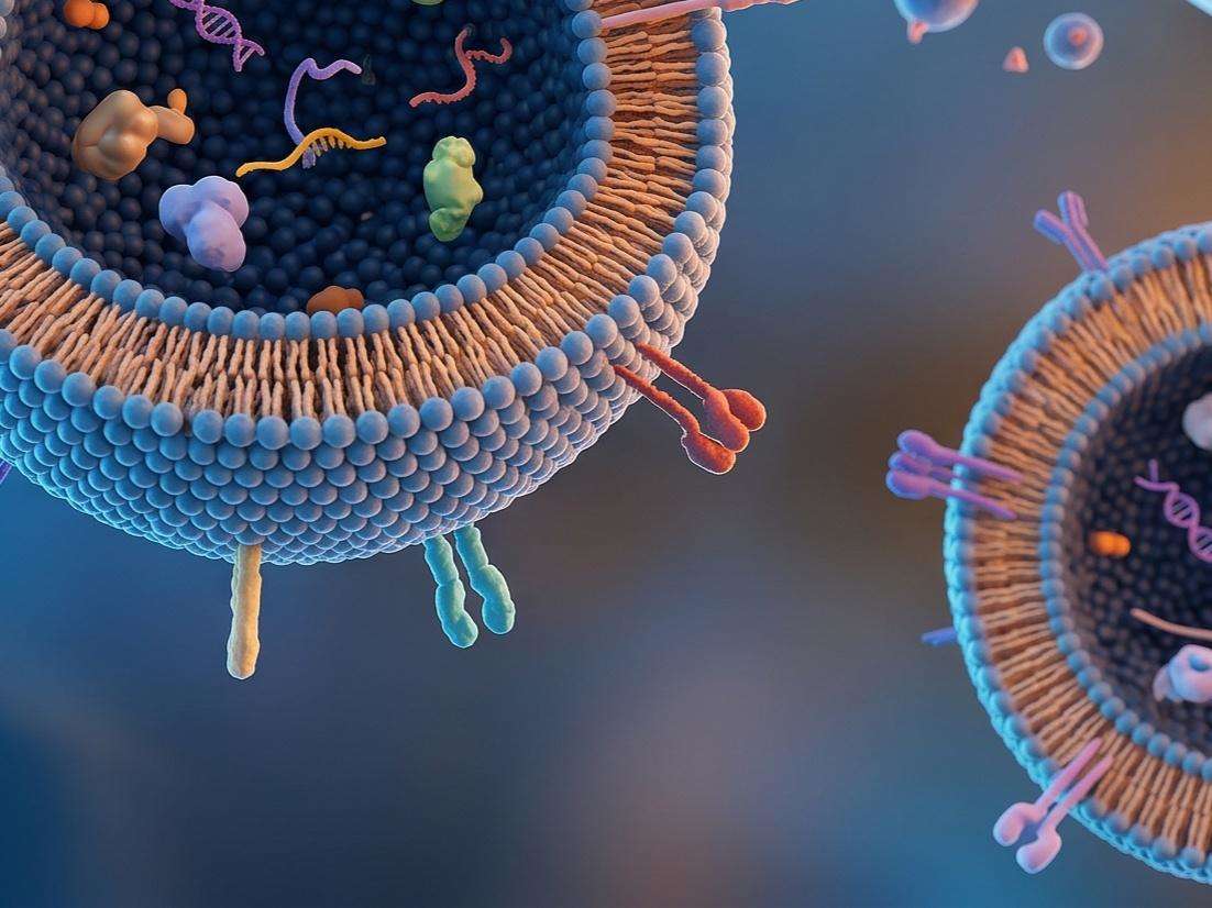 Fig.2 The structure of exosomes. (Creative Biolabs AI)