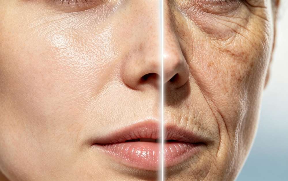 Fig. 1 Visualizing glycation’s impact on skin appearance. (Creative Biolabs AI)
