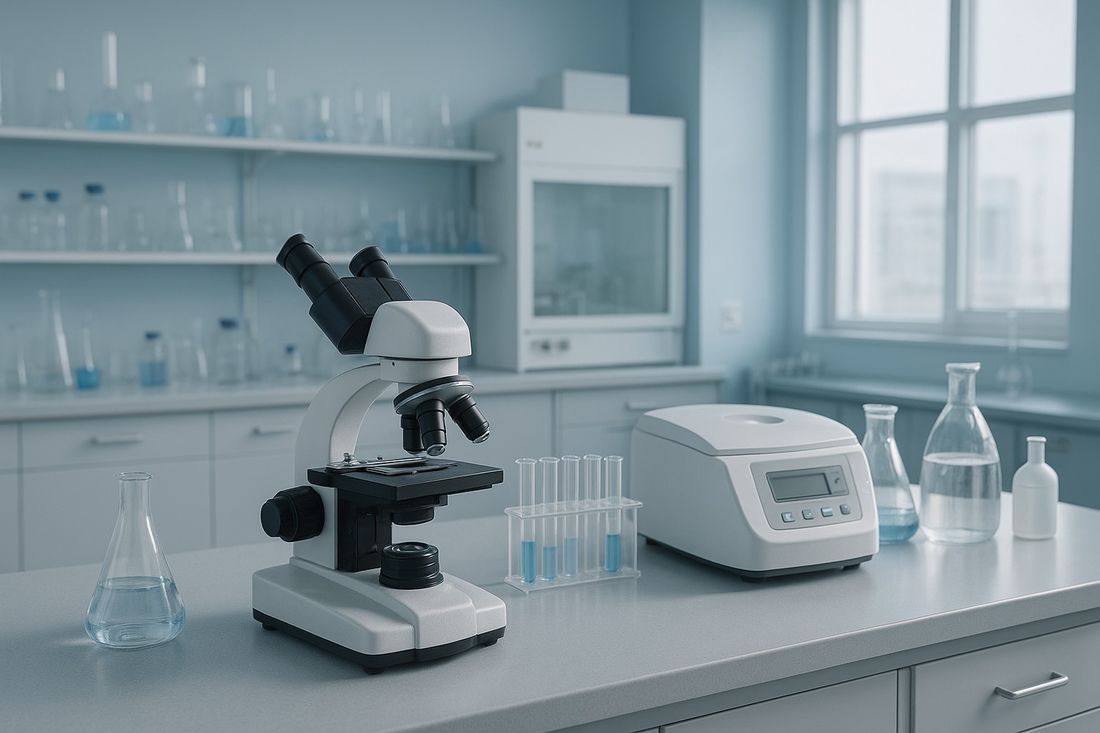 Fig.2 A modern medical laboratory. (Creative Biolabs AI)