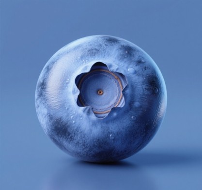 Fig.1 A blueberry. (Creative Biolabs AI)