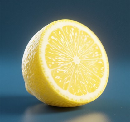 Fig.2 A lemon. (Creative Biolabs AI)