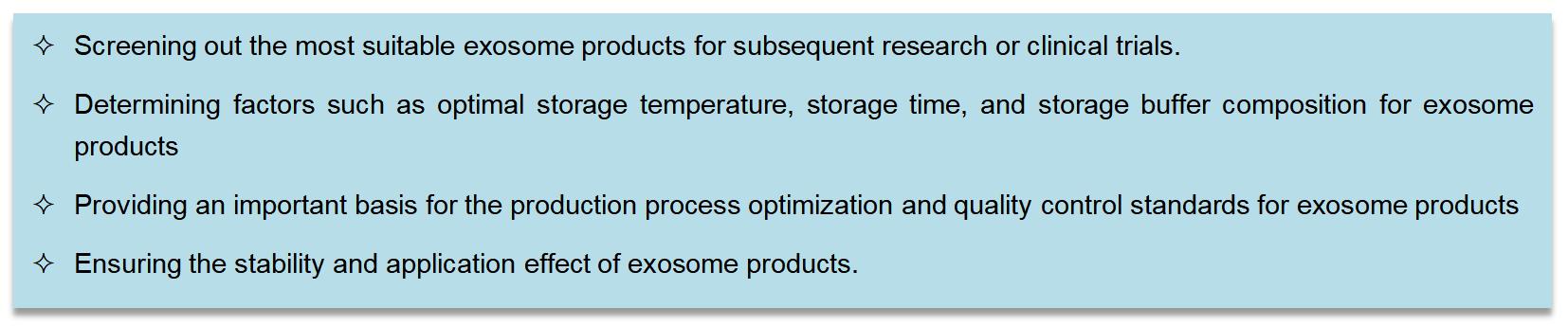 Why Need To Evaluate the Stability of Exosome Products?