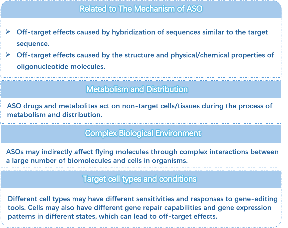 The main reason why ASO drugs produce off-target effects. (Creative Biolabs Original)