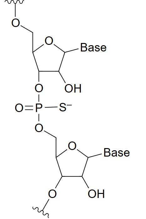 Phosphorothioate (PS) Chemical Structure