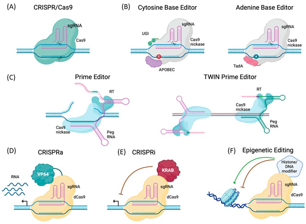 Figure 1. The evolving landscape of CRISPR/Cas9 technology. (OA Literature)
