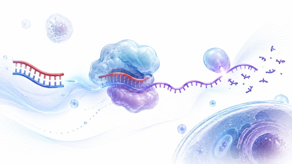 Mechanism of siRNA therapy showing cytosolic delivery, RISC loading, guide-strand selection, target recognition, and messenger RNA cleavage (Creative Biolabs original)