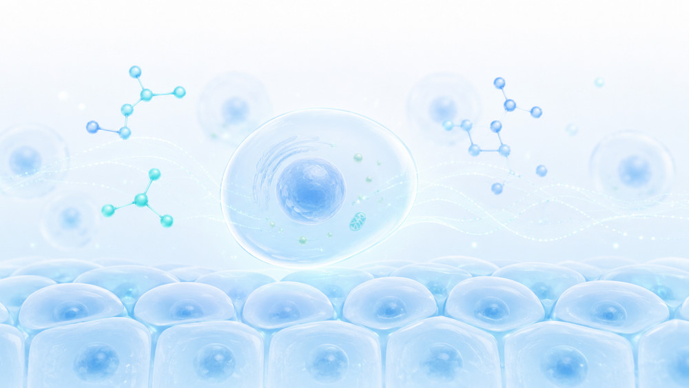 Illustration of a disease-relevant biological response following siRNA target suppression (Creative Biolabs original)