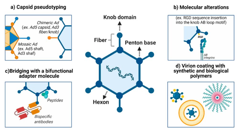 Figure 1. Enhancements in vector delivery and targeting mechanisms for cancer cells. (OA Literature)