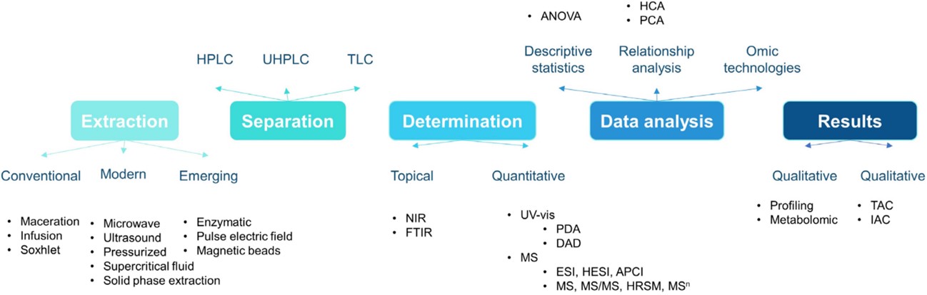 Fig. 1 Routine analysis protocol for anthocyanins. (Custodio-Mendoza, et al., 2024)