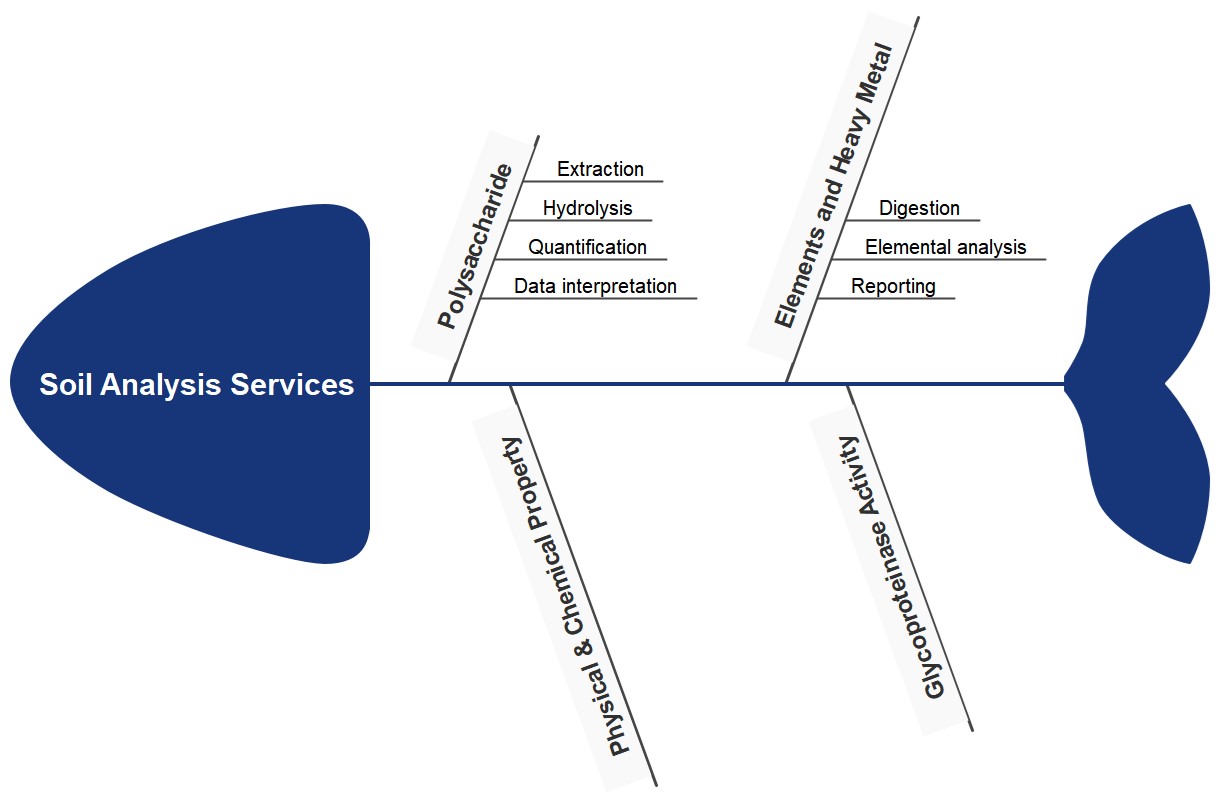 Comprehensive soil analysis services. (Creative Biolabs Original)