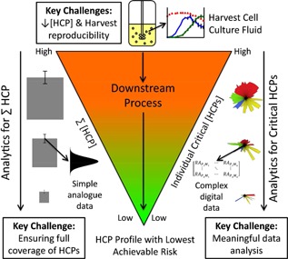 Fig.1 The depiction of the route to the desired HCP profile, considering risk and different analytical technologies. (OA Literature)