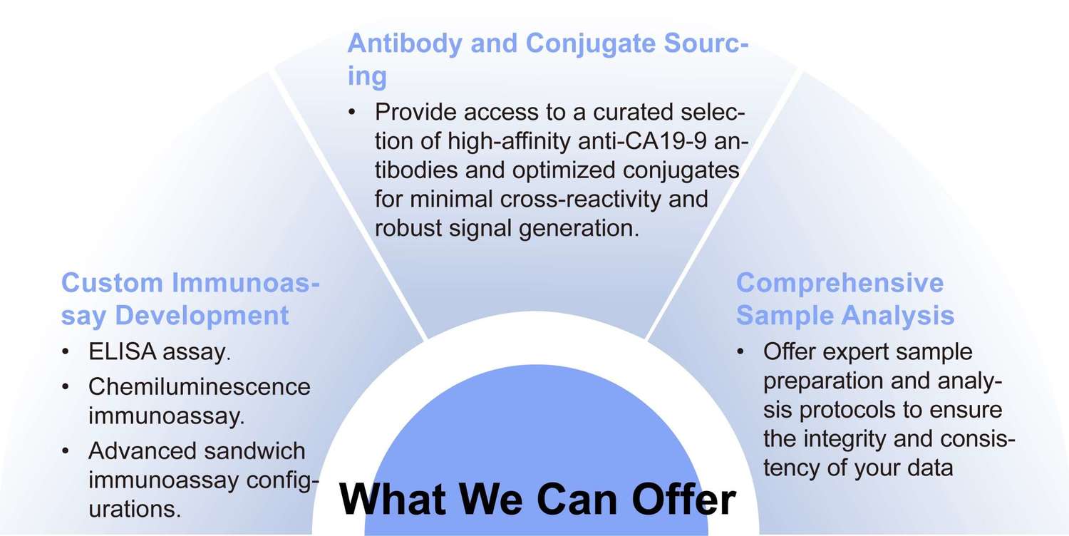 Creative Biolabs' CA19-9 related assays. (Creative Biolabs Original)