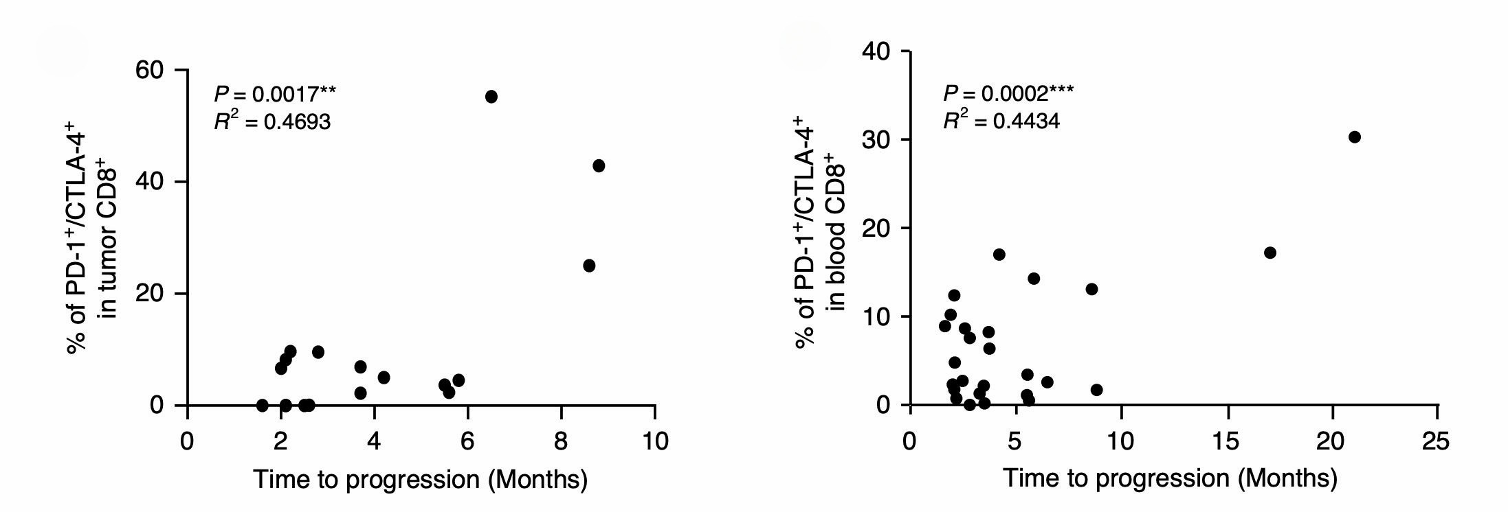 Exhausted CD-8 T Cells Predict Response to Anti-PD-1 Therapy