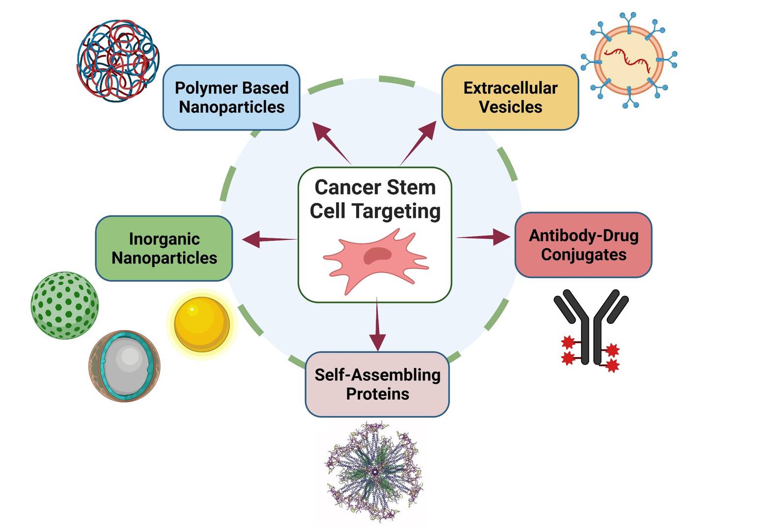 Fig.1 Emerging nanomedicine and biologics for targeted cancer therapy. (OA Literature)