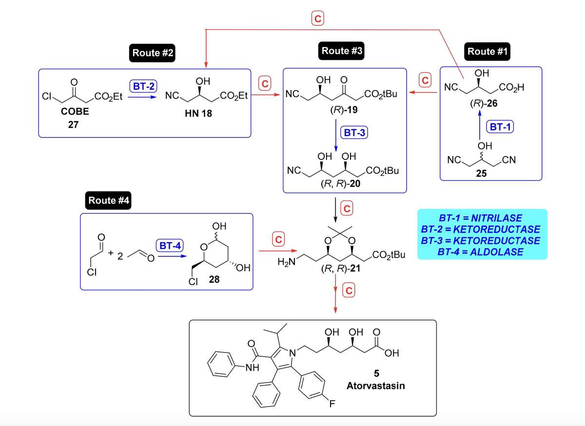 Biocatalytic Retrosynthetic Routes.
