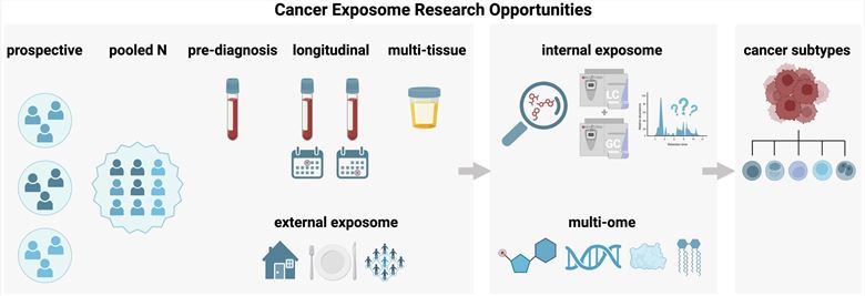 Fig.1 Mapping the cancer exposure: A multidimensional research framework. (OA Literature)