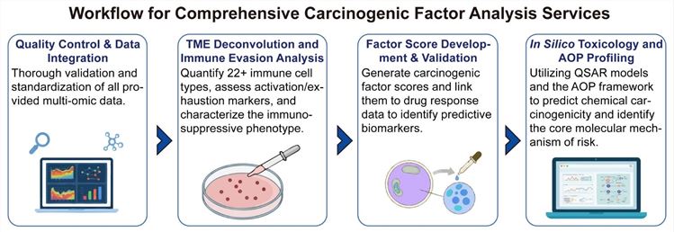 A simple procedure for comprehensive carcinogenic factor analysis services for oncology research. (Creative Biolabs Original)