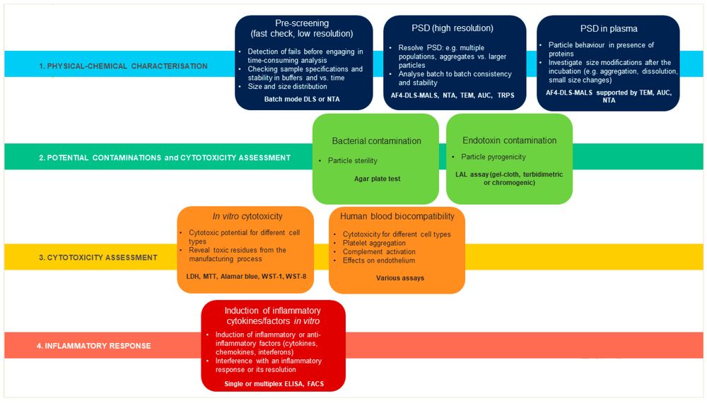 Integrated safety evaluation workflow for liposome-based nanomaterials. (OA Literature)