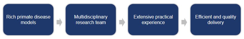 Fig.1 The strengths of Creative Biolabs in NHP-based ophthalmic gene therapy platform (Creative Biolabs Original)