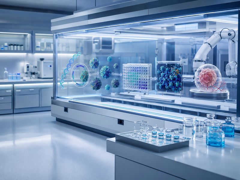 Oncolytic virus research and development workflow