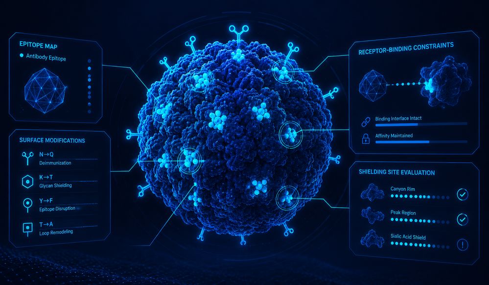 Capsid and envelope engineering