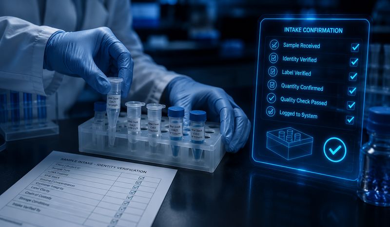 Coxsackievirus sample intake