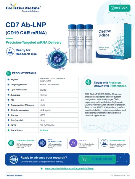 CD7 Ab-LNP Product