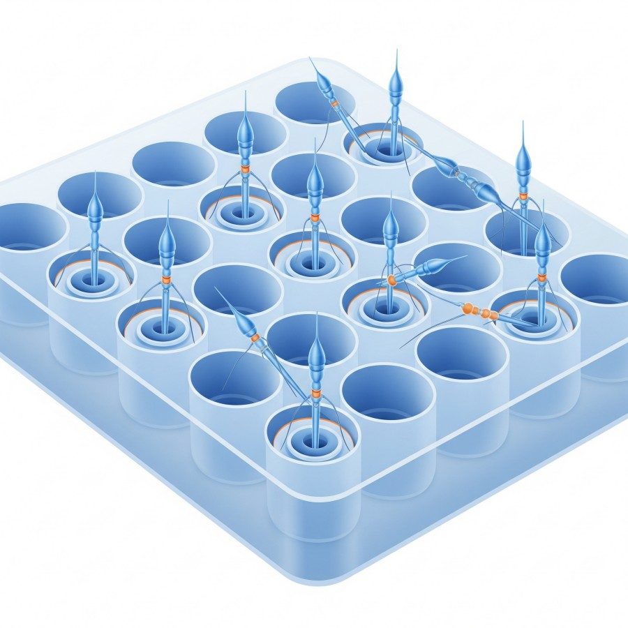 Fig.2 Solid-phase screening. (Creative Biolabs AI)