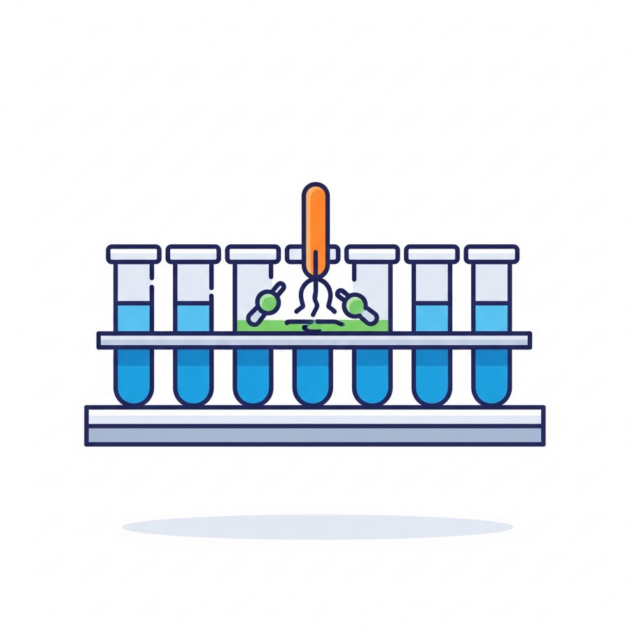 Fig.11 High-throughput screening. (Creative Biolabs AI).