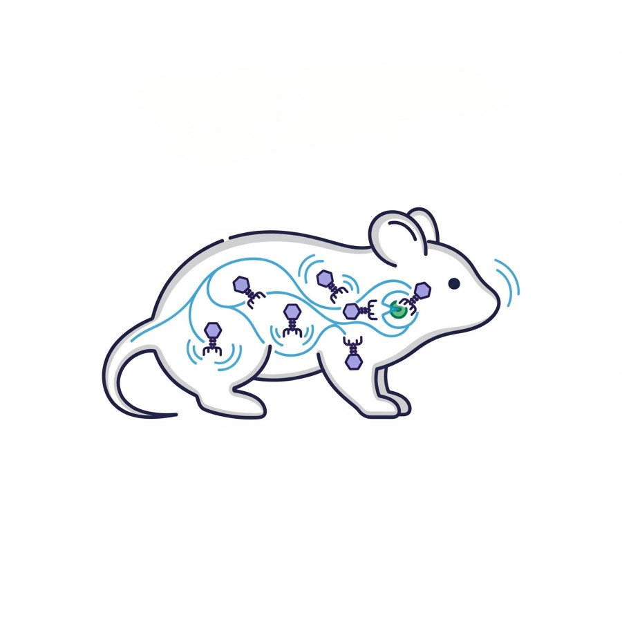 Fig.5 In vivo phage library screening. (Creative Biolabs AI)
