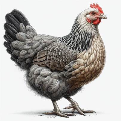 Fig.1 A graph demonstrating chicken. (Creative Biolabs AI)