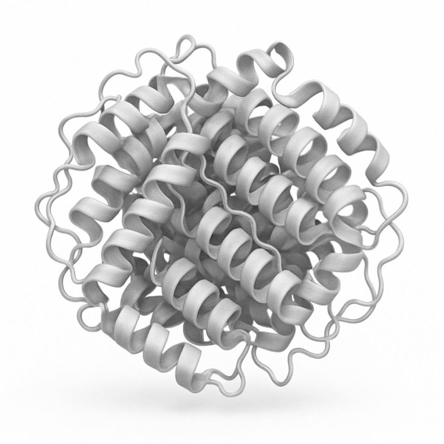 Fig.1 The quadrupole structure of proteins. (Creative Biolabs AI)