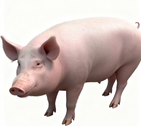 Fig.1 A pig. (Creative Biolabs AI)
