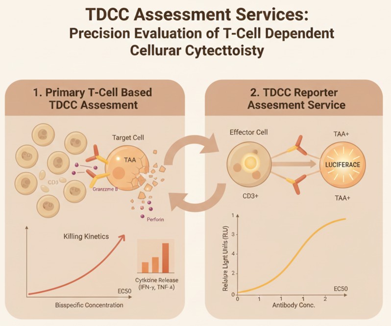 Fig.1 Evaluation of T cell dependent cellular killing. (Creative Biolabs Original)