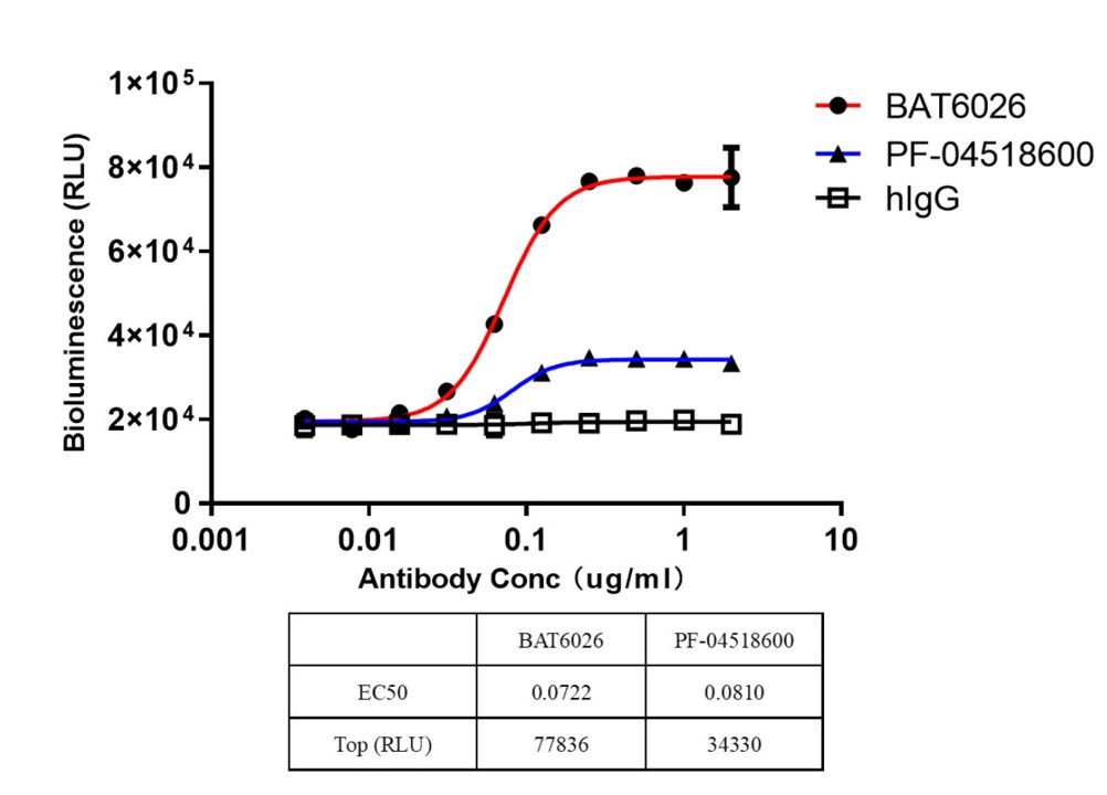 Fig.2 Biological effect of human anti-OX40 antibody on T cell activation measured by cell-based function assays. (Liang, et al., 2023)