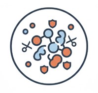 Fig.6 Protease-stable protein domain icon. (Creative Biolabs AI)