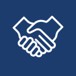 Fig.13 Partnership handshake icon (Creative Biolabs Authorized)