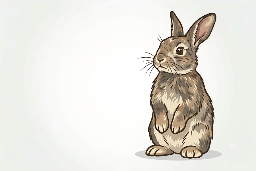 Fig.1 Rabbit. (Creative Biolabs AI)