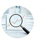 Fig.4 Magnifying glass over a data chart (Creative Biolabs AI)