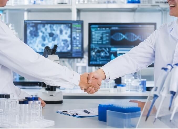 Fig.2 Scientific Research Collaboration (Creative Biolabs AI)