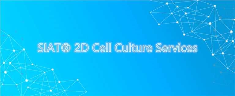SIAT® 2D Cell Culture Services.