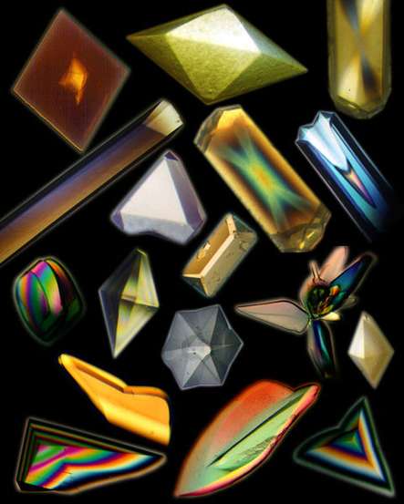 Fig.1 Protein crystals grown in space. (https://commons.wikimedia.org/wiki/File:Protein_crystals_grown_in_space.jpg)