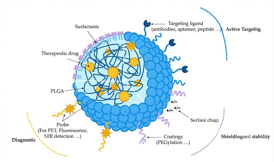 Fig.1 Targeted PLGA. (Creative Biolabs AI)