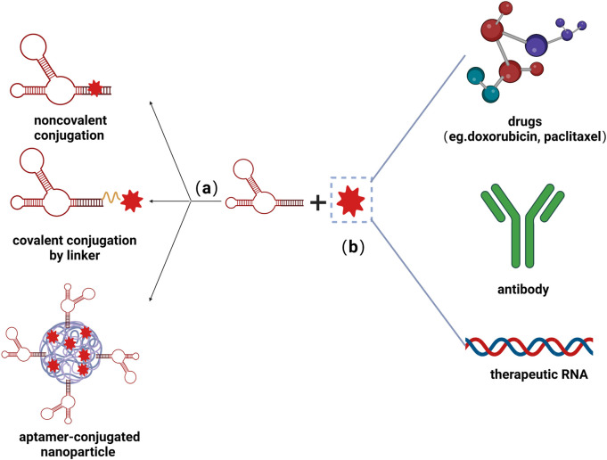 Schematic illustrations of aptamer-functionalized delivery system. (OA Literature)