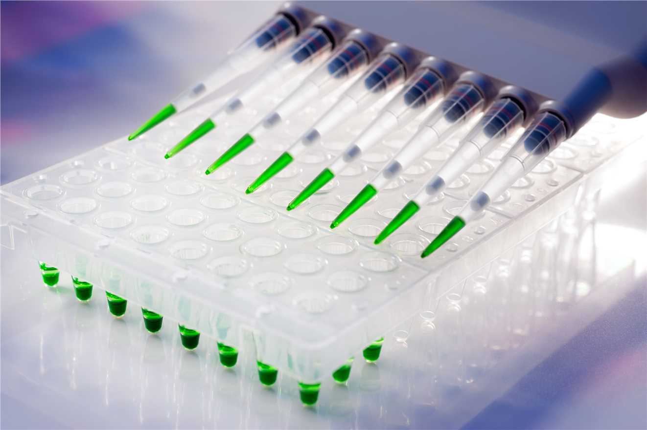 Illustration of High-Throughput Screening Technology, demonstrating its application in rapid scientific testing.