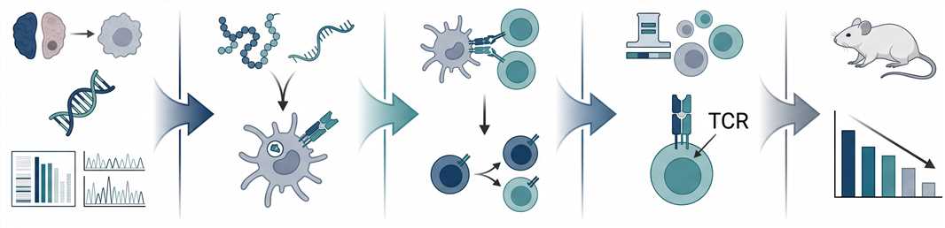Integrated workflow for Neoantigen ACT development