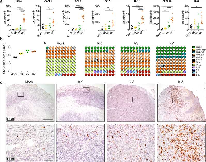 Immunosuppressive tumor microenvironment remodeling induced by heterologous prime-boost vaccination.
